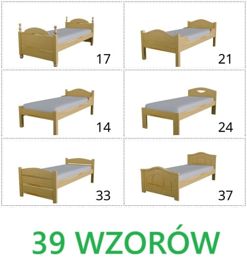 Łóżka sosnowe 100/200
